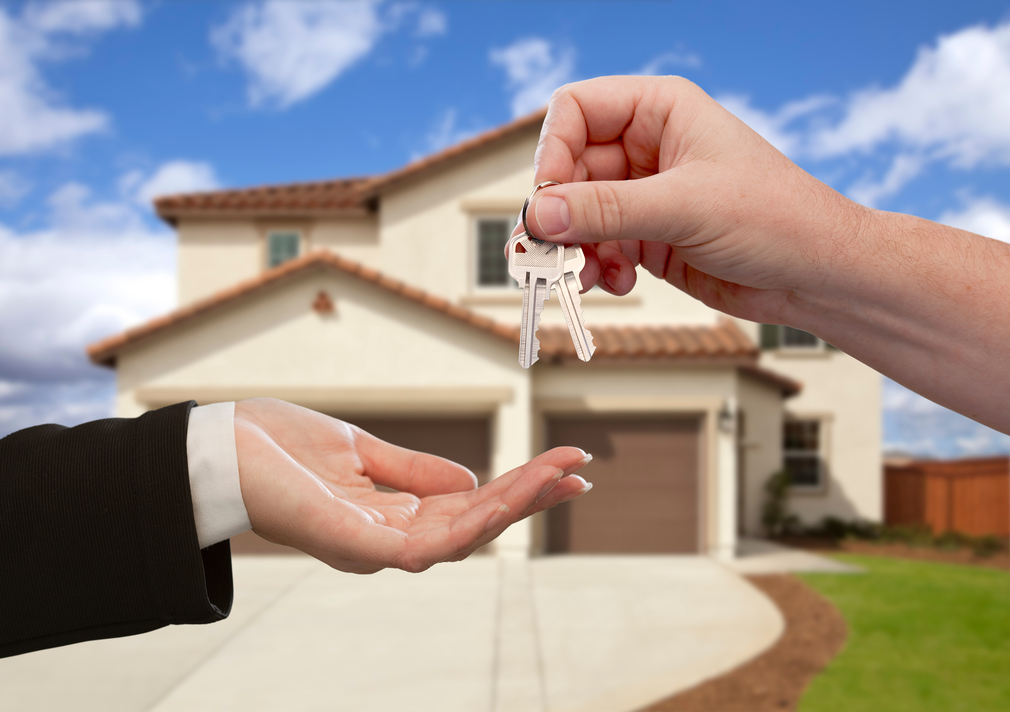 Handing over the House Keys 